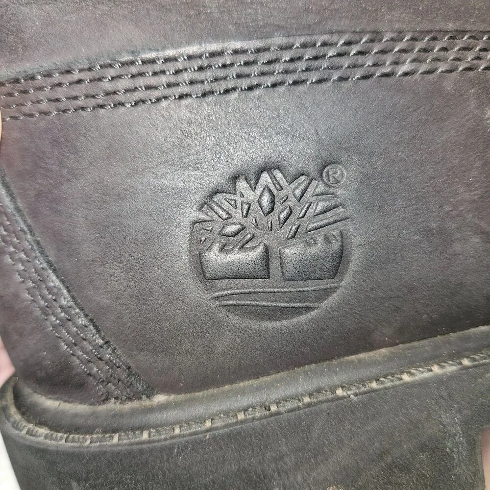 TIMBERLAND Black Waterproof Boots Youth Size 5 12907
